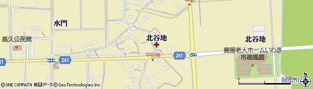 福島県いわき市平下高久北谷地96周辺の地図