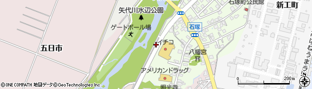 新潟県妙高市石塚周辺の地図