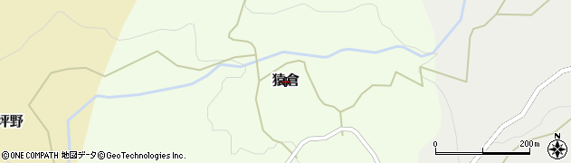 新潟県糸魚川市猿倉周辺の地図