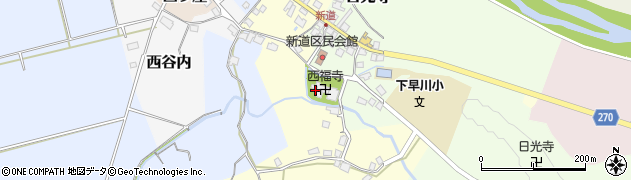 新潟県糸魚川市四ツ屋周辺の地図