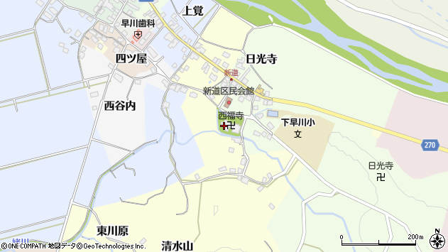 〒941-0016 新潟県糸魚川市四ツ屋の地図