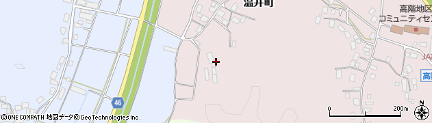 石川県七尾市温井町（リ）周辺の地図