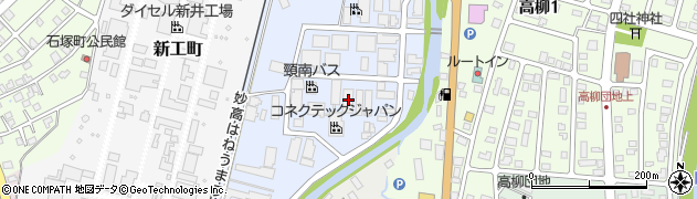 株式会社金子九三郎商店　石塚工場団地事務所周辺の地図