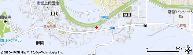 福島県いわき市内郷白水町（蛭内）周辺の地図