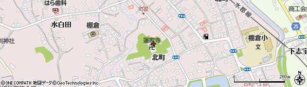 蓮家寺周辺の地図