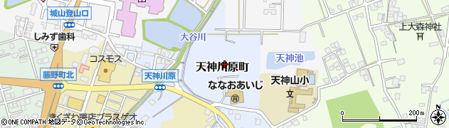 石川県七尾市天神川原町ロ周辺の地図