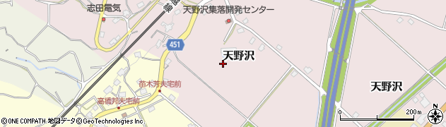 新潟県南魚沼市天野沢周辺の地図