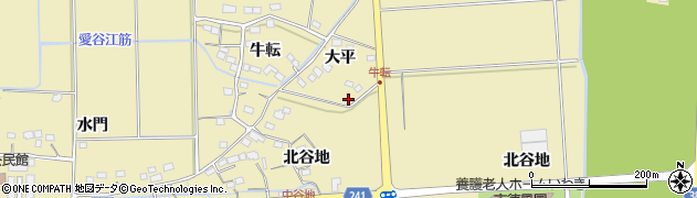 福島県いわき市平下高久大平21周辺の地図