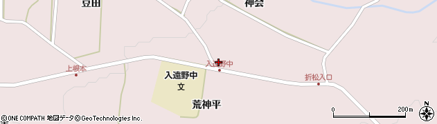 福島県いわき市遠野町上根本上原田15周辺の地図