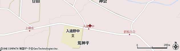 福島県いわき市遠野町上根本（上原田）周辺の地図