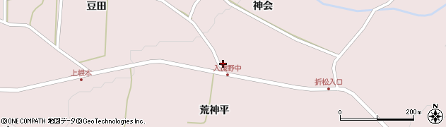 福島県いわき市遠野町上根本上原田16周辺の地図