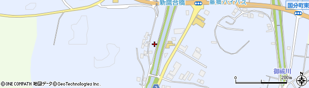 石川県七尾市国分町（ウ）周辺の地図