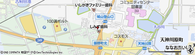 石川県七尾市本府中町（ナ）周辺の地図