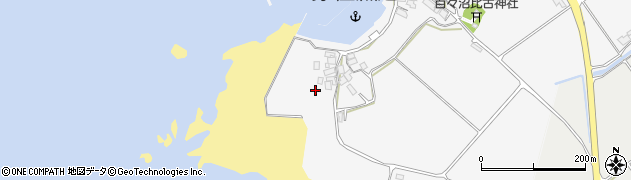 石川県志賀町（羽咋郡）百浦（ホ）周辺の地図