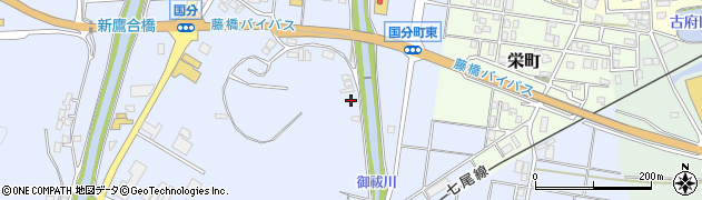 石川県七尾市国分町（ツ）周辺の地図