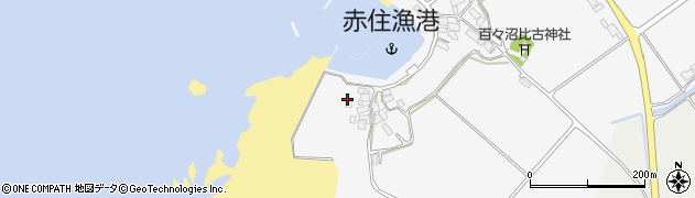 石川県志賀町（羽咋郡）百浦（セ）周辺の地図