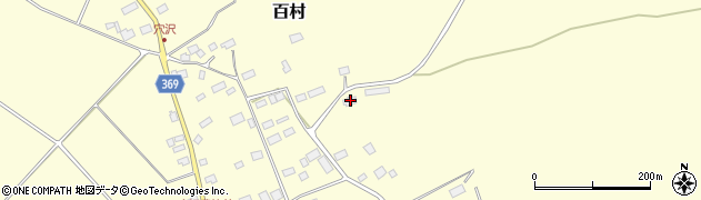 栃木県那須塩原市百村953周辺の地図