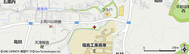福島県いわき市平上荒川桜町15周辺の地図