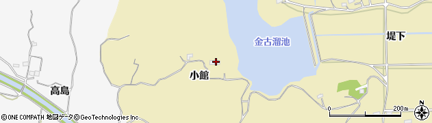 福島県いわき市平下高久（小館）周辺の地図