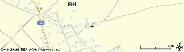 栃木県那須塩原市百村952周辺の地図