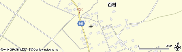 栃木県那須塩原市百村978周辺の地図