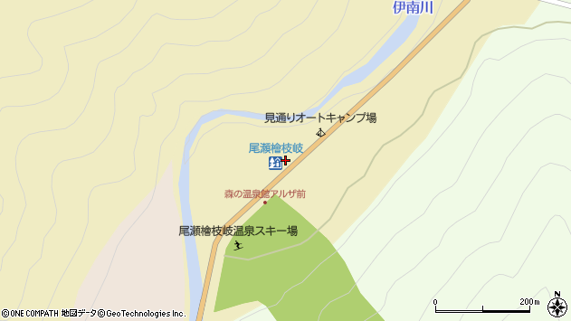 〒967-0527 福島県南会津郡檜枝岐村見通の地図