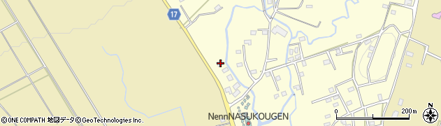 栃木県那須郡那須町高久甲5434周辺の地図