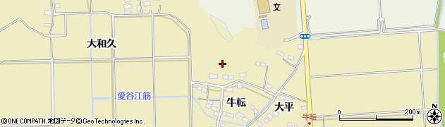 福島県いわき市平下高久（牛転）周辺の地図