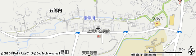 福島県いわき市平上荒川桜町周辺の地図