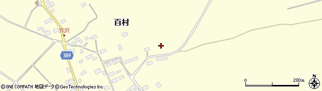 栃木県那須塩原市百村969周辺の地図