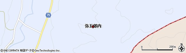福島県浅川町（石川郡）大草（弥五郎内）周辺の地図