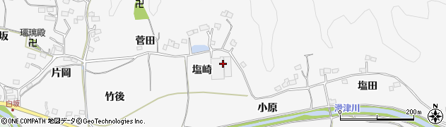 福島県いわき市平上高久（塩崎）周辺の地図
