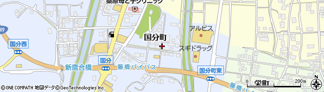 石川県七尾市国分町（ナ）周辺の地図