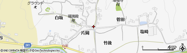 福島県いわき市平上高久片岡50周辺の地図