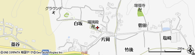 福島県いわき市平上高久片岡19周辺の地図