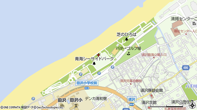 〒949-0301 新潟県糸魚川市須沢の地図