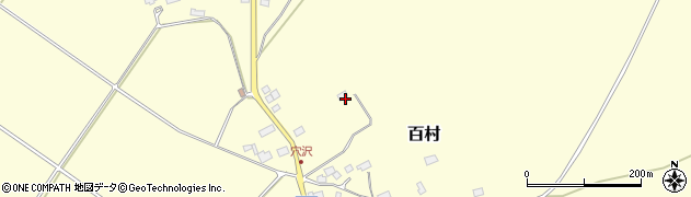 栃木県那須塩原市百村1490周辺の地図