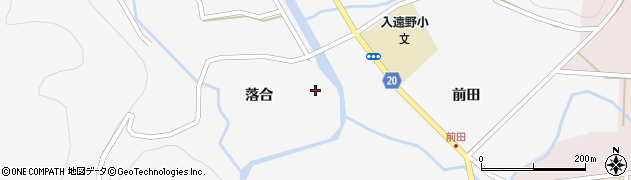 福島県いわき市遠野町入遠野落合6周辺の地図