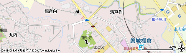 浅川口周辺の地図