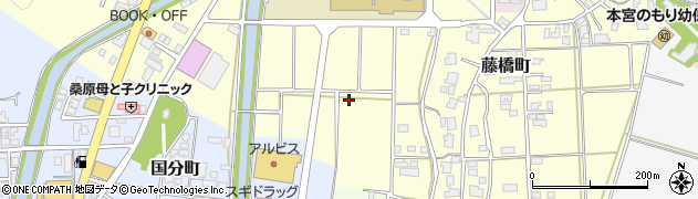 石川県七尾市藤橋町（卯）周辺の地図