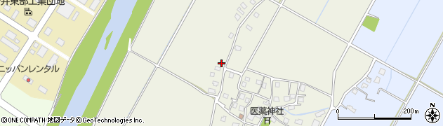 新潟県妙高市北条周辺の地図
