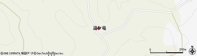 福島県鮫川村（東白川郡）赤坂東野（遠ケ竜）周辺の地図