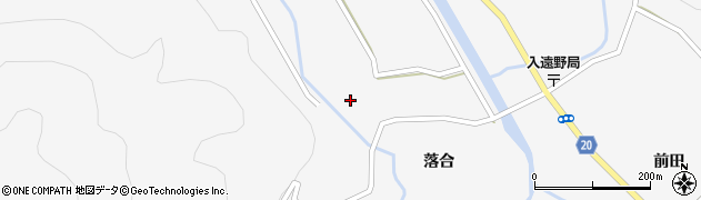 福島県いわき市遠野町入遠野落合150周辺の地図