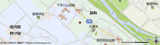 新潟県糸魚川市新町周辺の地図