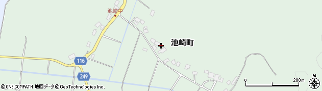 石川県七尾市池崎町（ヨ）周辺の地図