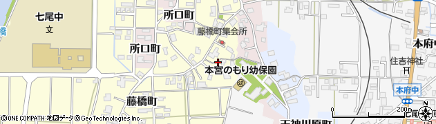 石川県七尾市藤橋町（ソ）周辺の地図