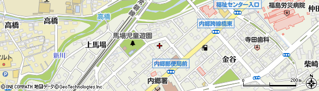 福島県いわき市内郷綴町（川原田）周辺の地図