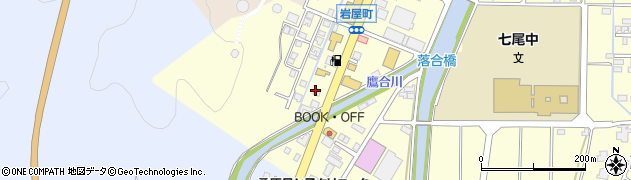 眼鏡市場七尾店周辺の地図