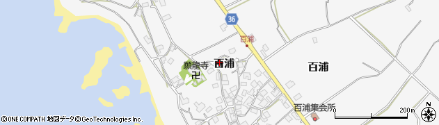 石川県志賀町（羽咋郡）百浦（井）周辺の地図