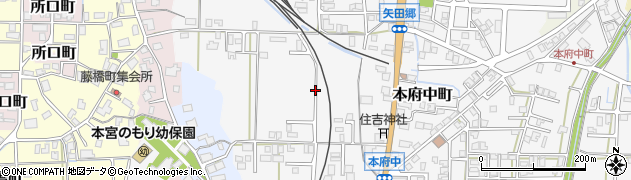 石川県七尾市本府中町（ト）周辺の地図
